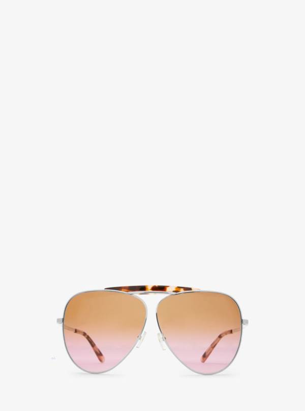 Damske Slnecne Okuliare Michael Kors Bleecker Tmavo Ruzove - Doplnky Michael Kors Obchod | OHRLN-3547